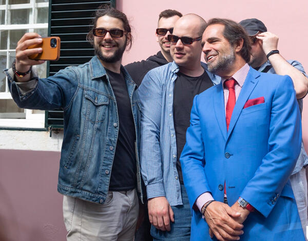 Albuquerque recebeu jovens italianos e eslovacos em Erasmus na Região