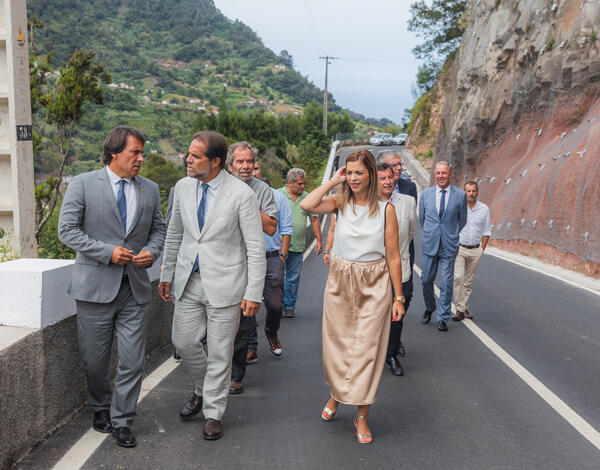 Albuquerque visitou obra muito importante para o Faial 