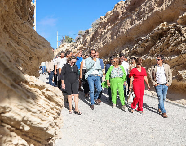 Albuquerque visitou obras na Fonte da Areia