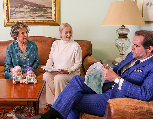 Albuquerque recebeu coordenadora de fundação que apoia crianças com doença oncológica   