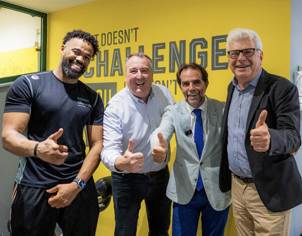 Albuquerque visitou renovado Galo Active Health Club