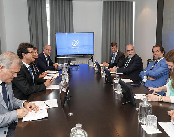 Albuquerque e José Maria Costa reuniram-se com o Grupo Sousa