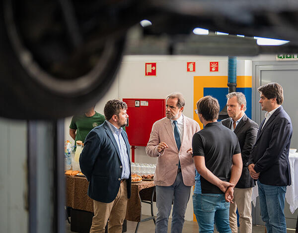 Albuquerque visitou empresa sediada no Parque Empresarial de Santana 