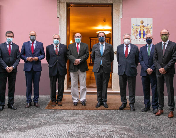 Albuquerque recebeu nova direção do Club Sport Marítimo 