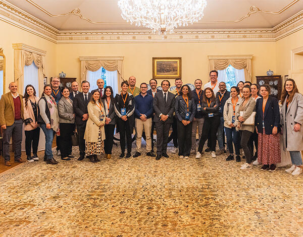 Miguel Albuquerque recebeu nómadas digitais na Quinta Vigia