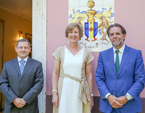 Albuquerque quer reforçar cooperação com a Alemanha.