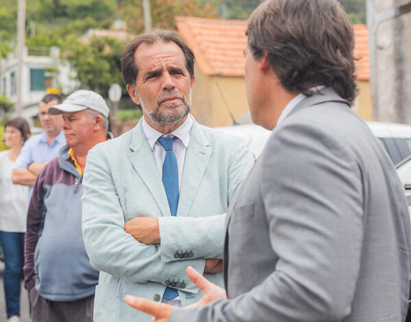 Albuquerque visitou ER 209 após conclusão das obras de requalificação 