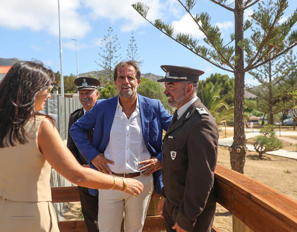 Albuquerque visitou Parque Urbano do Porto Santo 