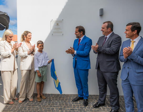 Esteve hoje na inauguração do restaurante “4 Quintas” 