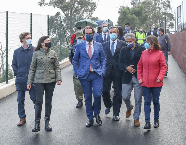 Concluída rede hídrica da faixa corta-fogo no Caminho dos Pretos
