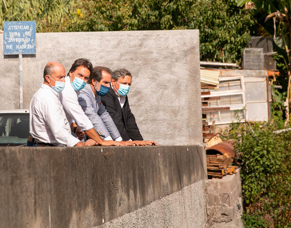 Governo e Câmara do Funchal cooperam em obras em Santo António