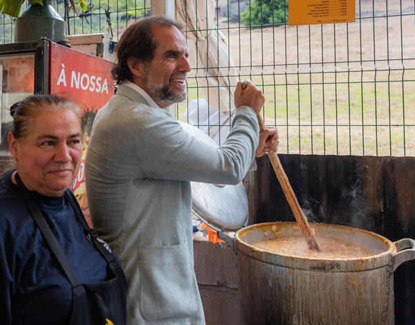 Trabalho realizado deriva da cooperação entre poder local e o Governo Regional