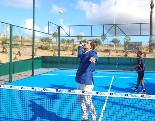 Complexo de ténis do Porto Santo renovado