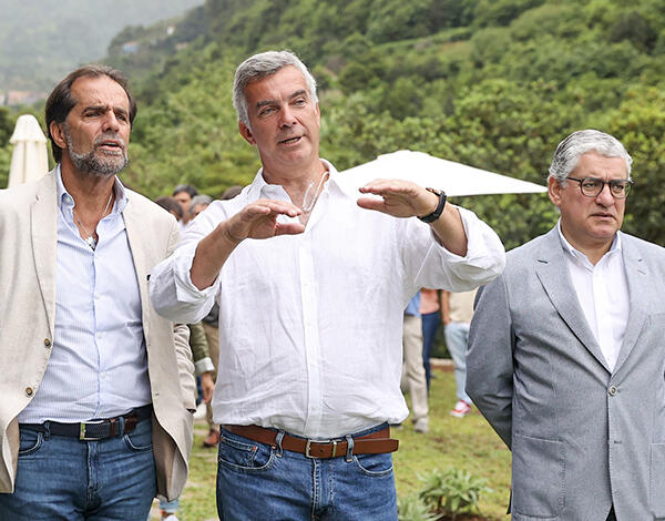 “Terrabona Nature & Vineyards'” é exatamente aquilo que Albuquerque pretende para o turismo madeirense