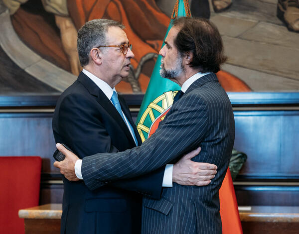 Miguel Albuquerque na Tomada de Posse do Presidente da República