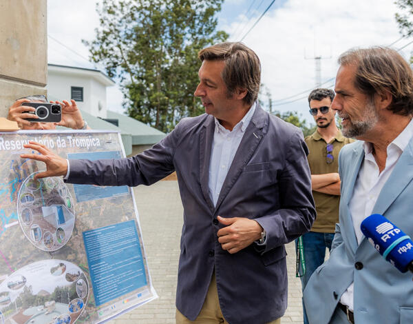 Albuquerque visitou obra PRR agora concluída