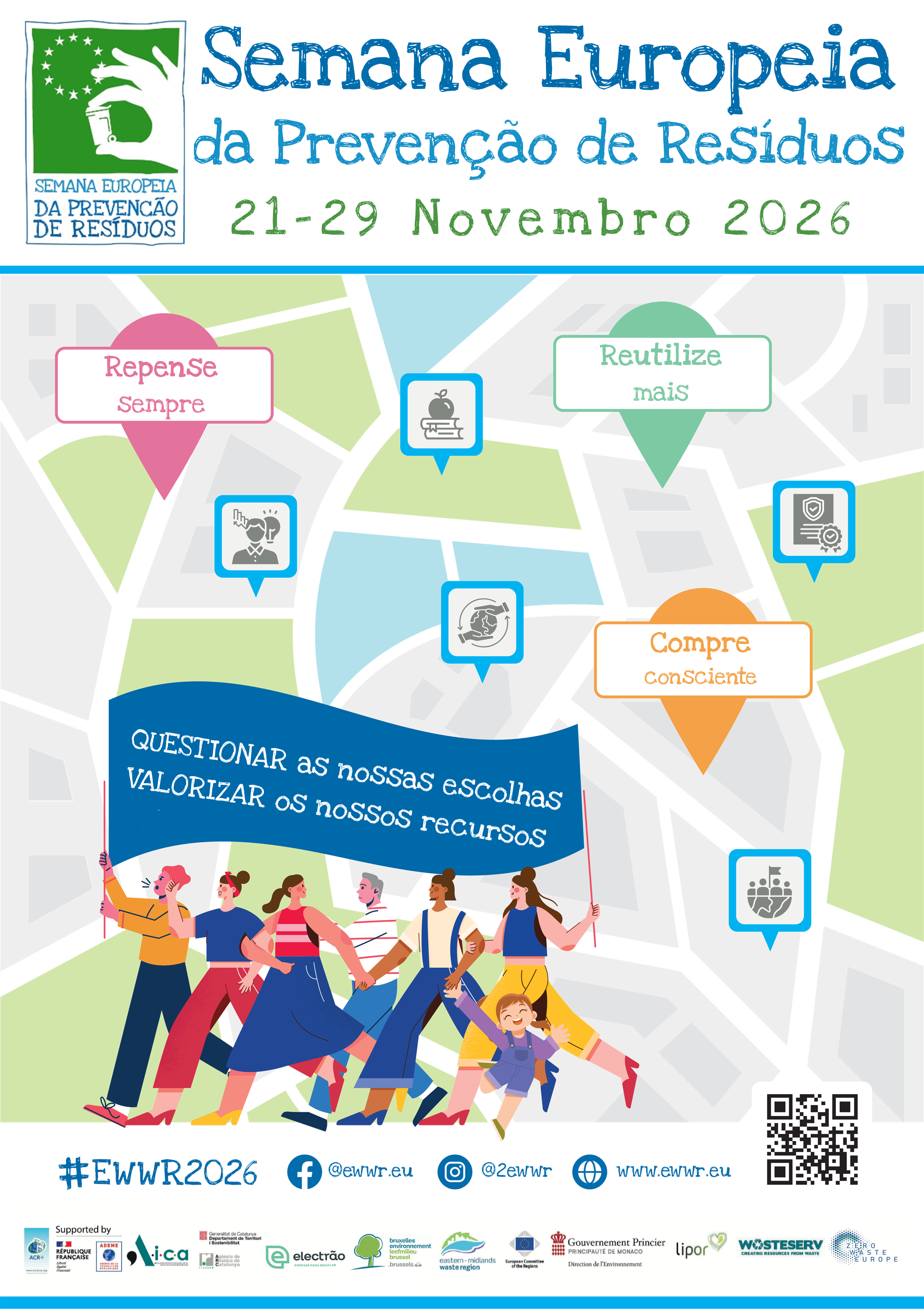 Semana Europeia da Prevenção de Resíduos 21 – 29 de novembro 2026
