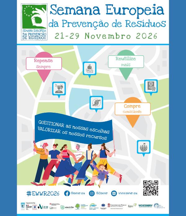 Semana Europeia da Prevenção de Resíduos 21 – 29 de novembro 2026