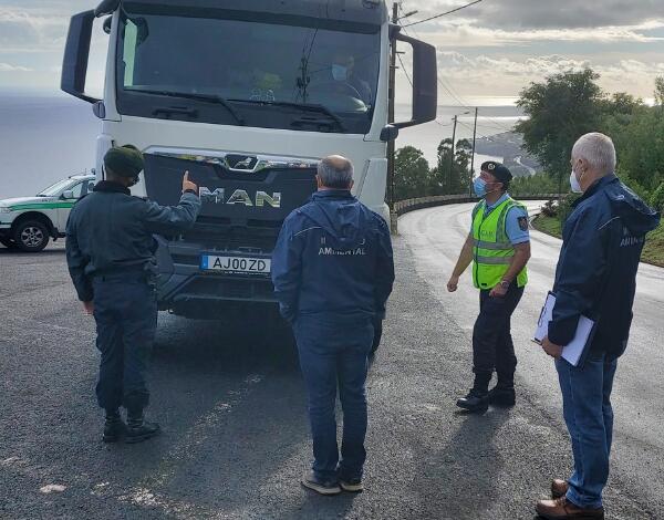 Operação de Fiscalização Rodoviária (OP STOP) para controlo das declarações de subproduto para solos e rochas.