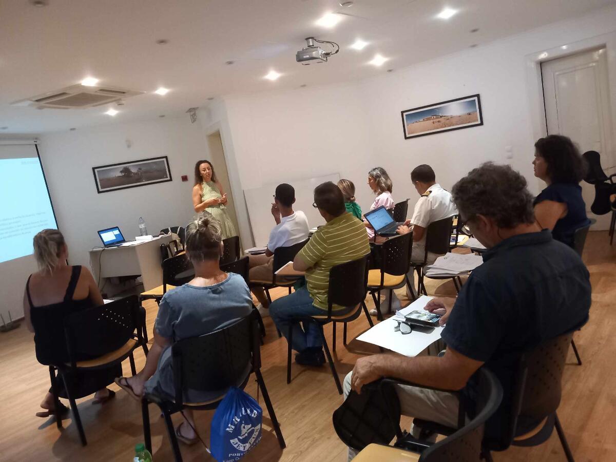 Formação sobre requisitos e recomendações para operar numa praia