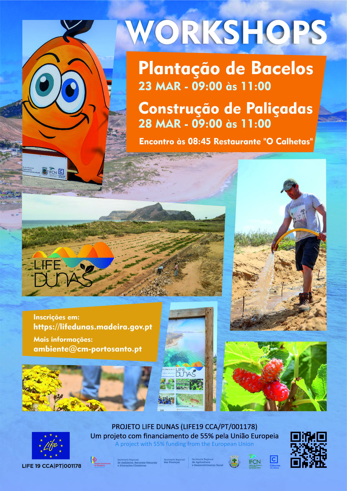 Workshops LIFE DUNAS – 23 e 28 de março