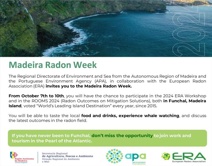 Madeira Radon Week 2024: Riscos do Radão e Soluções