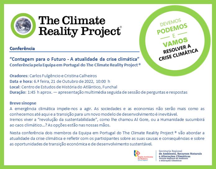 Contagem para o Futuro - A atualidade da crise climática