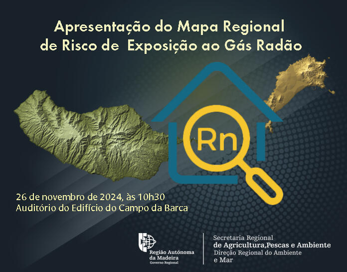 Apresentação do Mapa Regional de Risco de Exposição ao Gás Radão