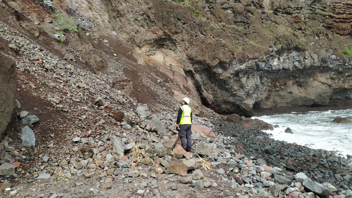 Identificação de deslizamentos de terras