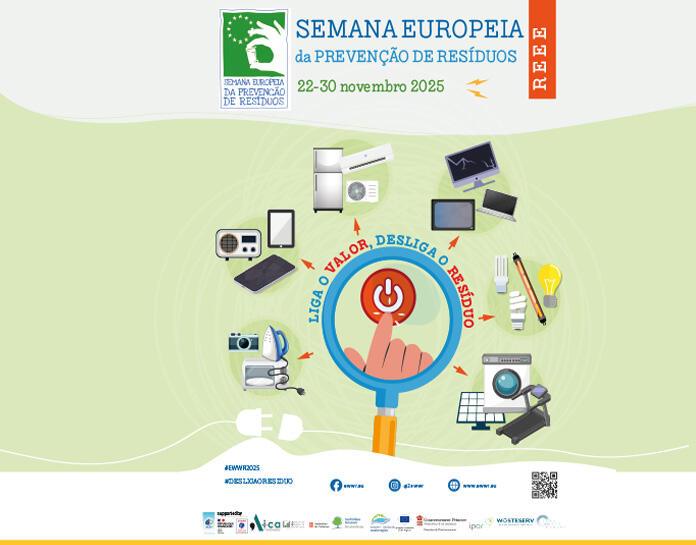 Semana Europeia da Prevenção de Resíduos 2025 decorre de 22 a 30 de novembro