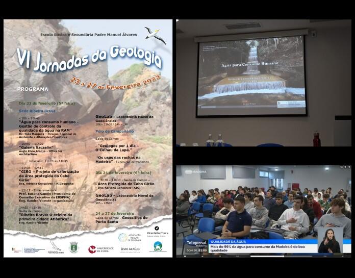 Participação da DRAAC nas VI Jornadas da Geologia