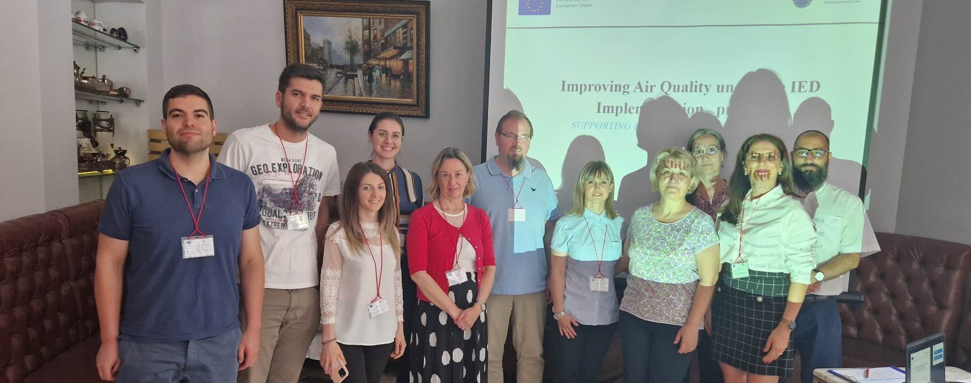 A DRAAC participou na reunião do grupo IMPEL “Improving Air Quality”, em Bucareste 