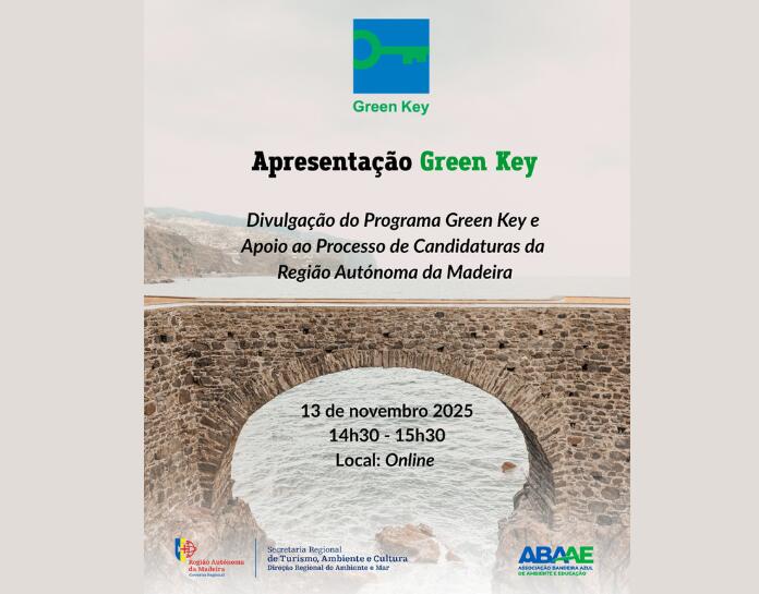 Convidamos à participação na Sessão Regional Green Key (online) – Edição 2026