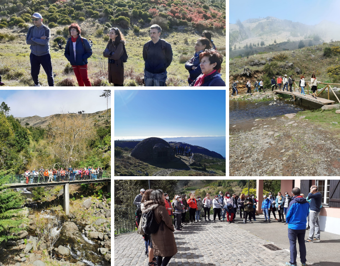 Percurso do Poço da Neve ao Centro de Receção e Interpretação do Parque Ecológico do Funchal 