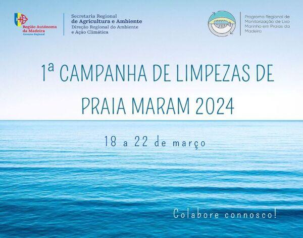 1ª Campanha Limpezas de Praia MaRaM 2024