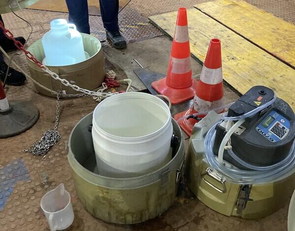 Ação conjunta de inspeção a ETAR com a IGAMAOT