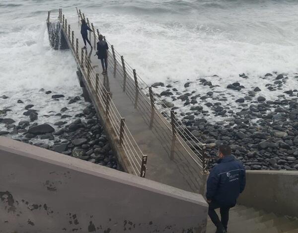 Efeitos das condições meteorológicas adversas nas áreas de Domínio Publico Marítimo