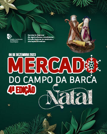 Mercado de Natal no Campo da Barca