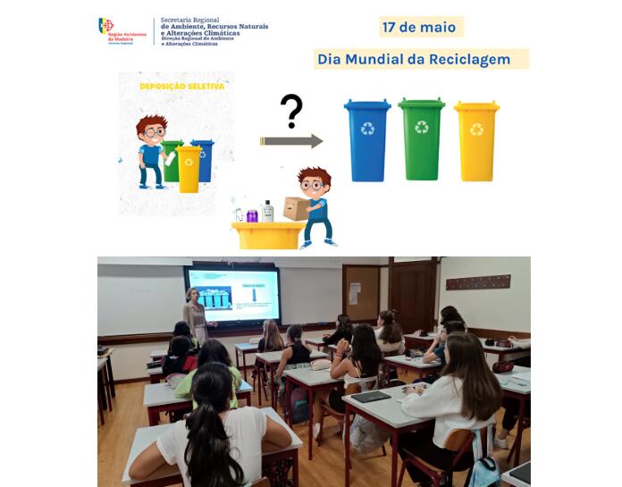 Ação de sensibilização “Diz SIM à Correta Reciclagem” 