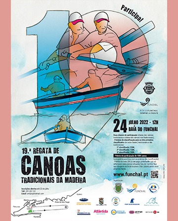 Canoagem - 19.ª Regata de Canoas Tradicionais.