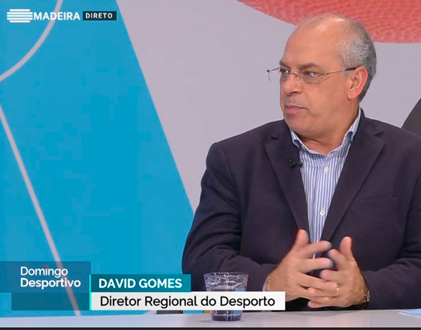 Diretor Regional de Desporto em entrevista na RTP Madeira - Domingo Desportivo