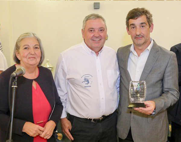 Associação de Pesca da Região Autónoma da Madeira reconhece trabalho da Direção Regional de Desporto.