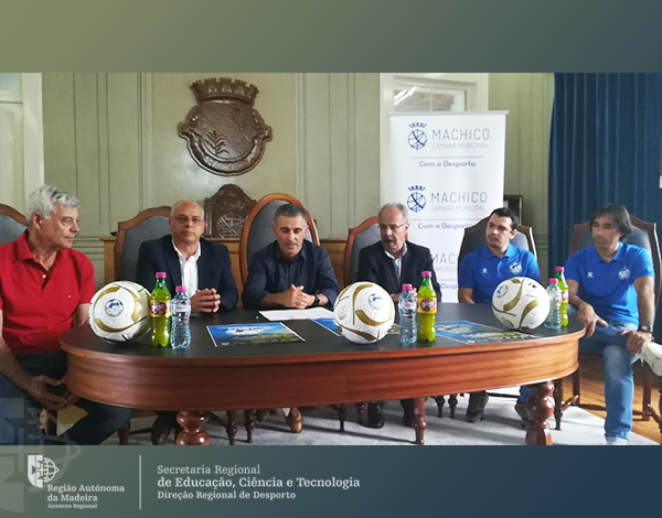 Apresentação do torneio de futebol jovem Machico Cup 2022