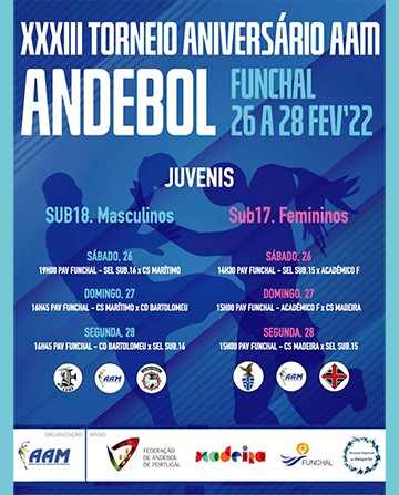 Andebol - Torneio Aniversário da Associação de Andebol da Madeira