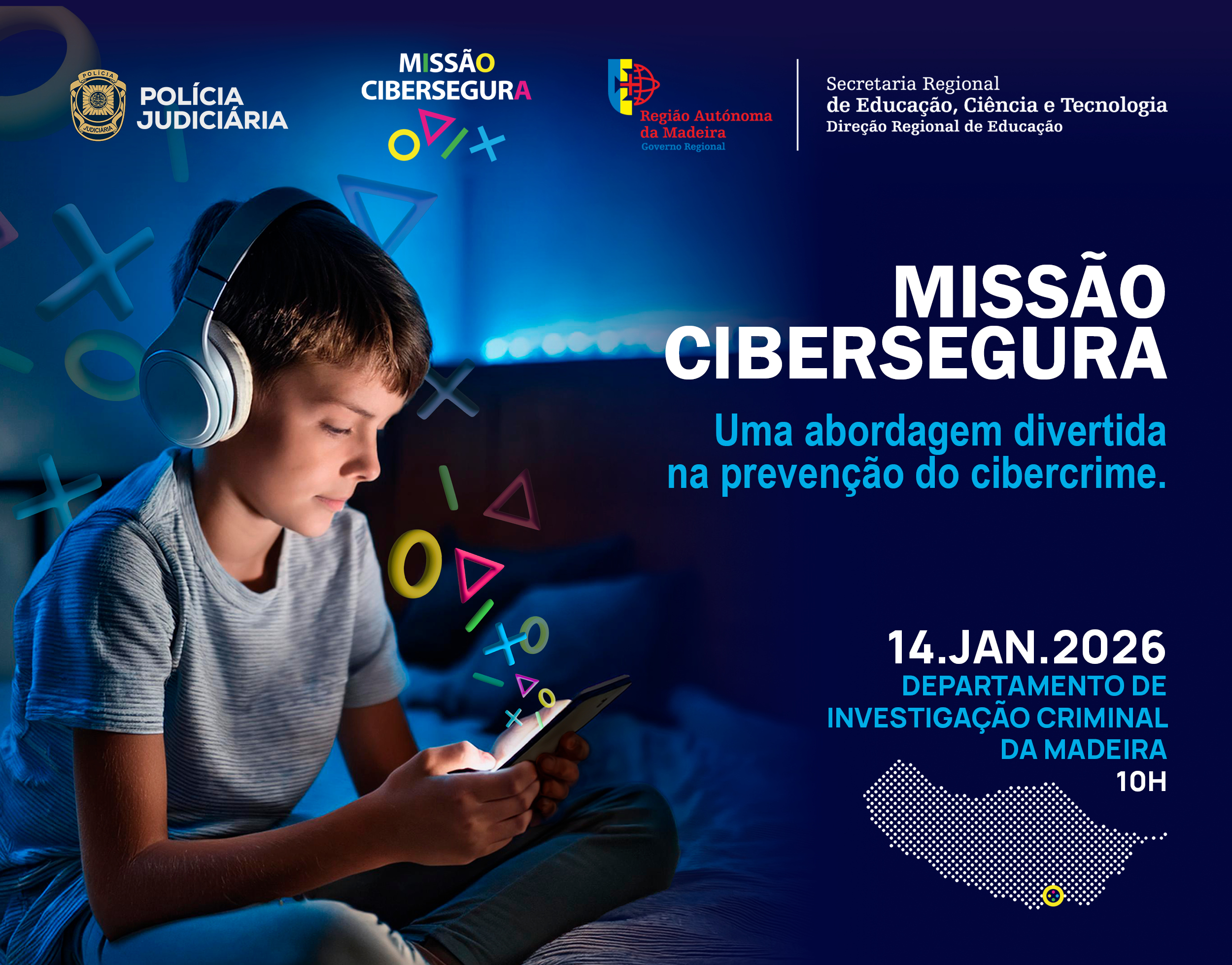 Sessão formativa "Missão Cibersegura -  Videojogo educativo RAYUELA" | 14 de janeiro de 2026