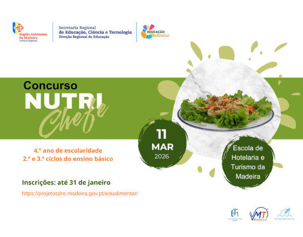 Concurso Nutrichefe | 4.º ano e 2.º e 3.º ciclos da RAM
