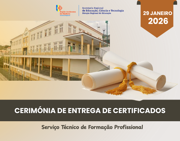 Entrega de certificados aos formandos do Serviço Técnico de Formação Profissional