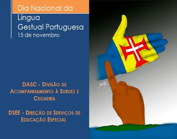 Folheto - Dia Nacional da Língua Gestual Portuguesa