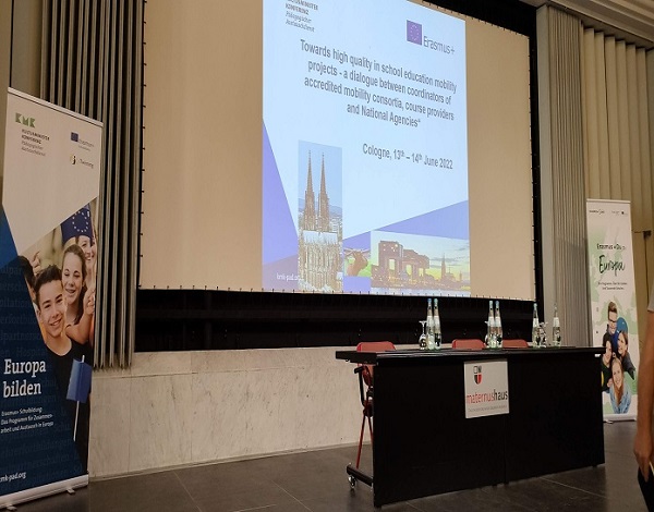 Erasmus+ KA1 Edu4Col@b: Conferência “Towards High Quality in KA1 Projects” - Colónia 