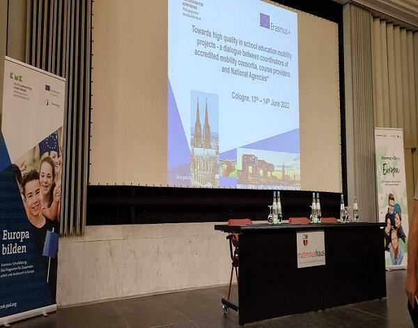 Erasmus+ KA1 Edu4Col@b: Conferência “Towards High Quality in KA1 Projects” - Colónia 
